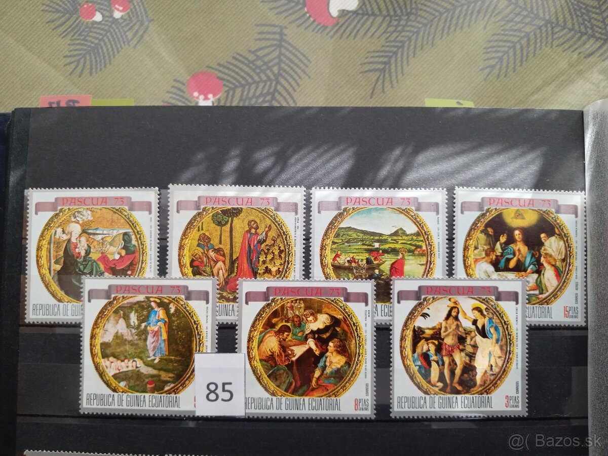 Poštové známky č.580 - AFRICKÉ ŠTÁTY I.- 20 ks sérií - 13