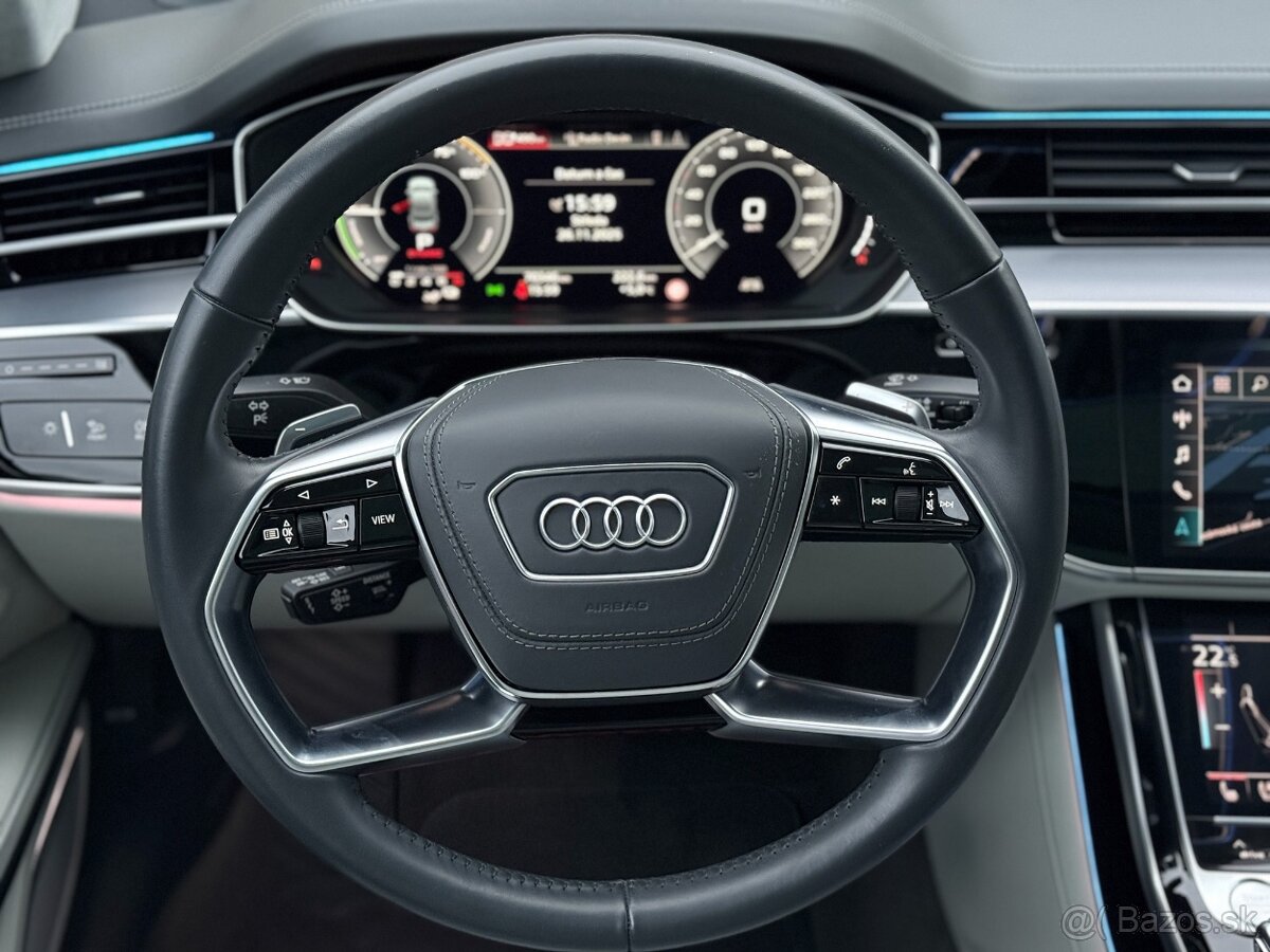 Audi A8 60 TFSI e L Quattro S-line Exclusive Full vybava, TV - 13