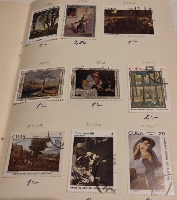 Umenie na známkach - 13