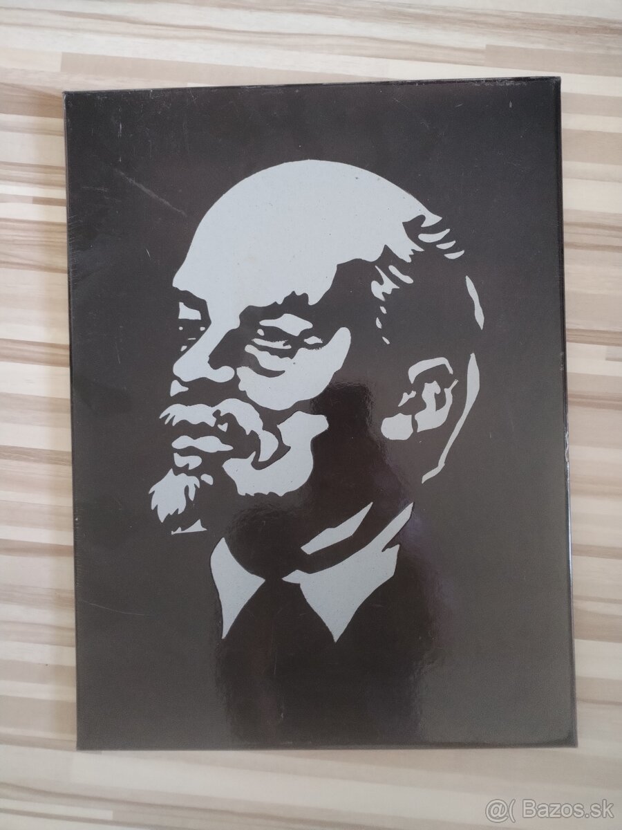 Odznak Lenin,cccp,obraz LENIN - 13
