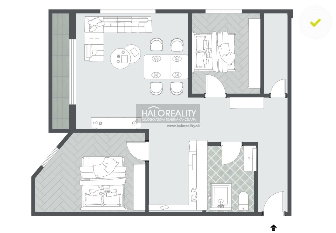 HALO reality - Predaj, trojizbový byt Bystrá, Bystrá - EXKLU - 13