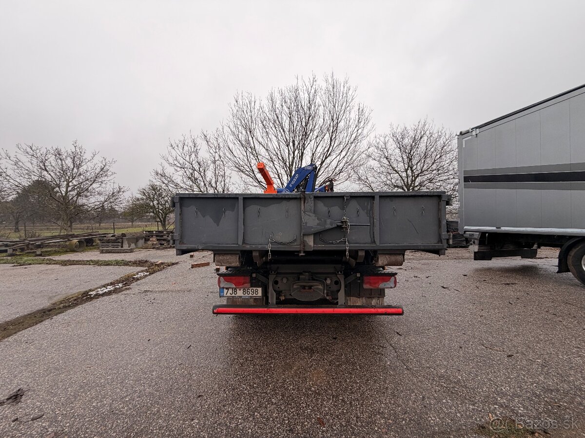 MAN TGL 12.250 hákový nosič kontejnerů + Fassi F105XP - 13