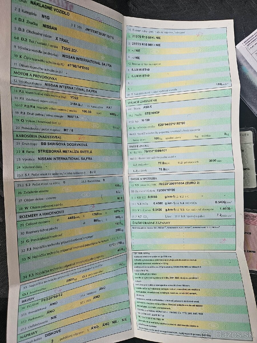 Nissan Xtrail 2.2diesel 100kw T30 - 13