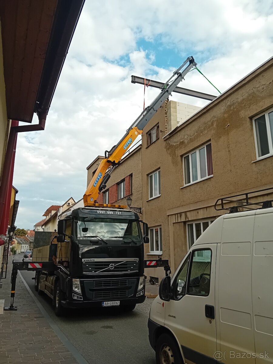 Autodoprava s hydraulickou rukou - 13