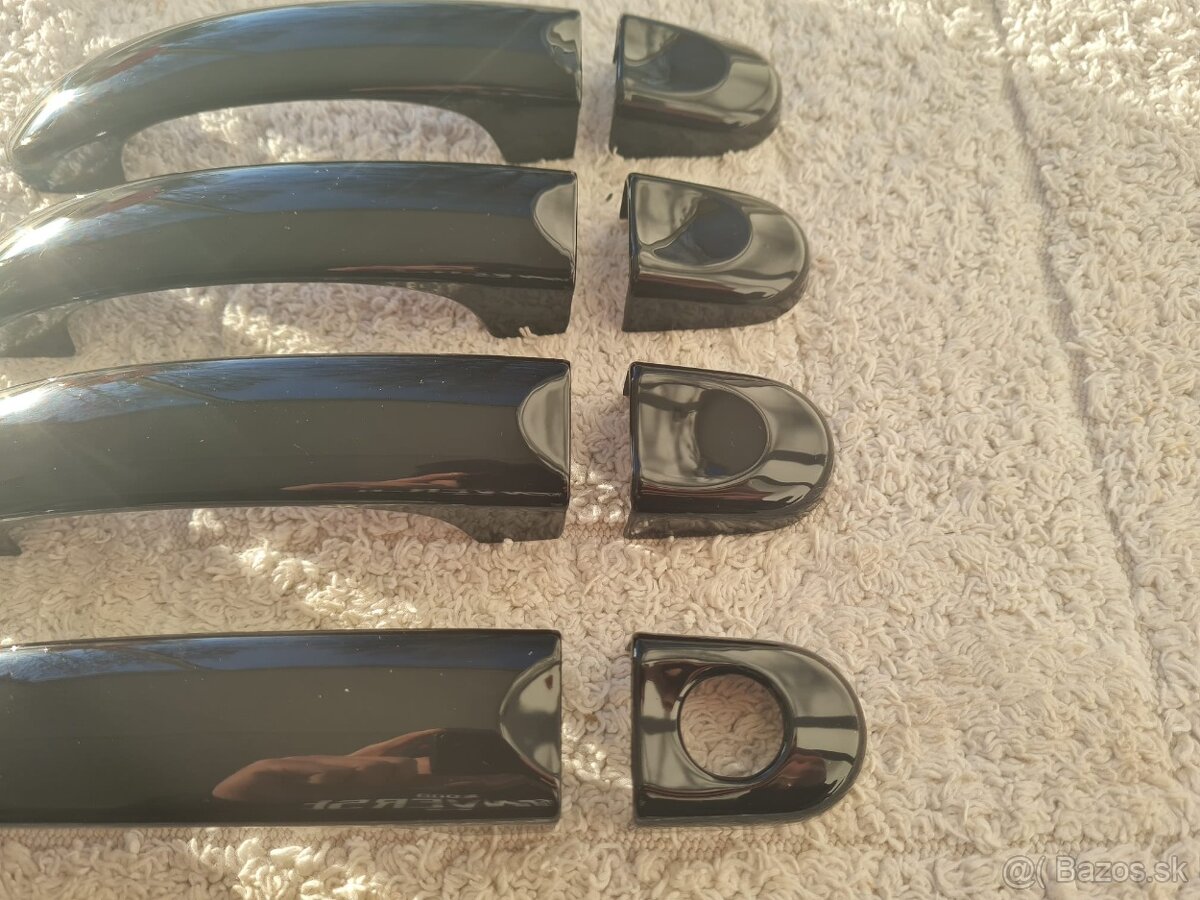 ČIERNE / KARBONOVE / CHROMOVE klučky pre VW GROUP - 13