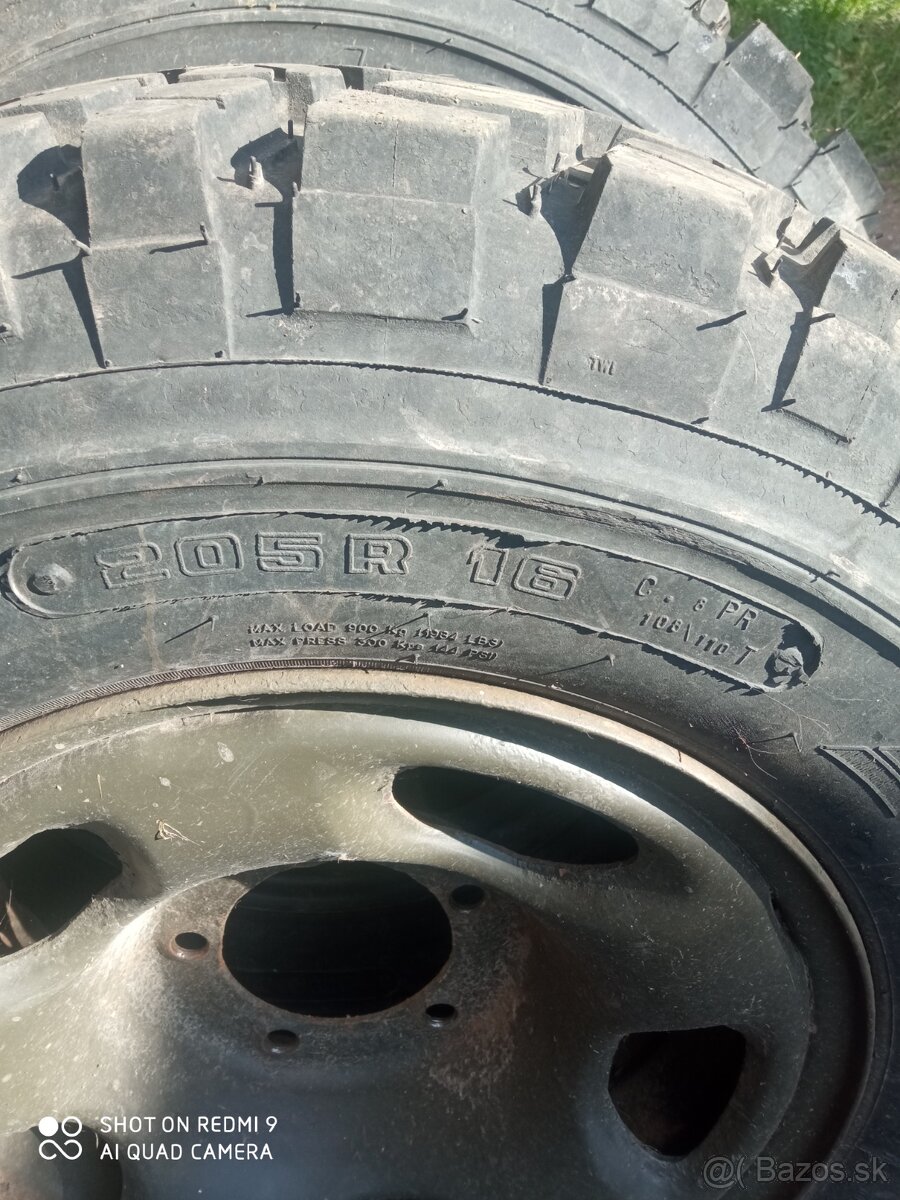 Pneumatiky 205/80, R16 - 13