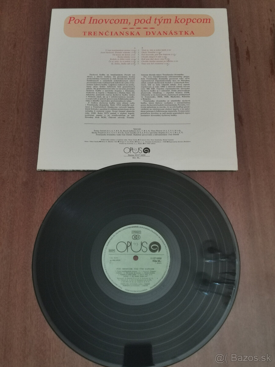 LP platne Ľudovky 1 - 13