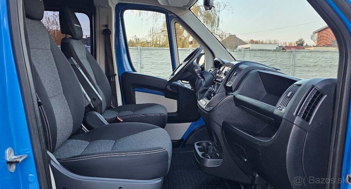 Fiat Ducato 3.0 Mjet 180ps 5-6Miest L3H2 Ťažné- Kamera-Iveco - 13