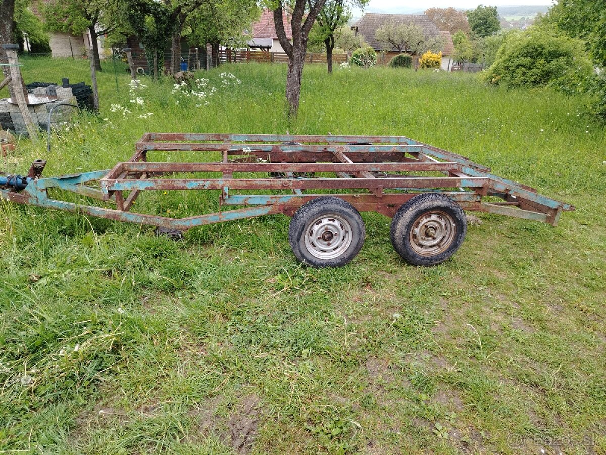 Privesny vozik brzdeny, /naprava brzdena - 13