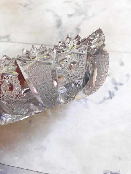 Kryštálový popolník Bohemia crystal - 13