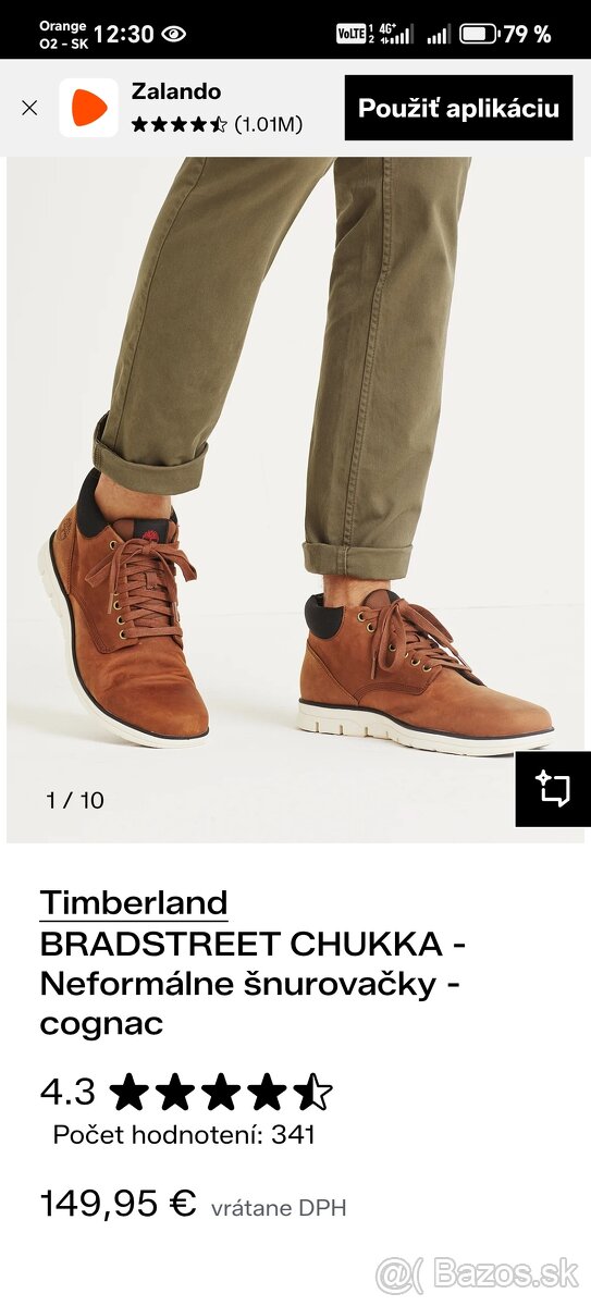 Pánske topánky Timberland(pravá koža) veľ.43-top stav - 13
