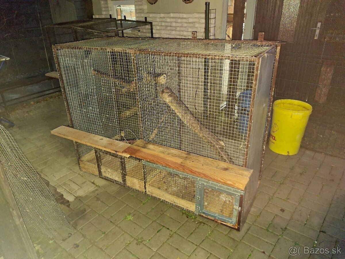 Voliery,klietky 6ks - 13