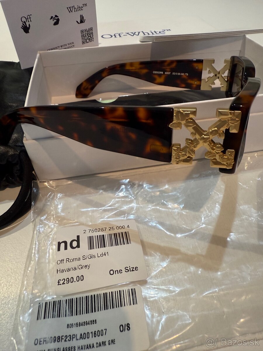 OFF WHITE ,slnečné okuliare,nové,záruka,certifikát,originál - 13
