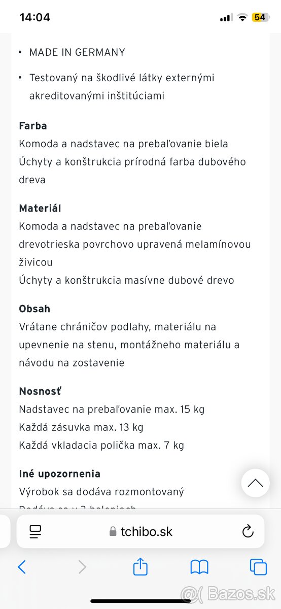 Prebaľovacia komoda - 13
