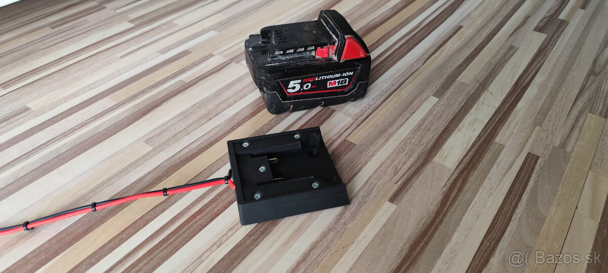 Adaptér batérie Milwaukee M18 - 13