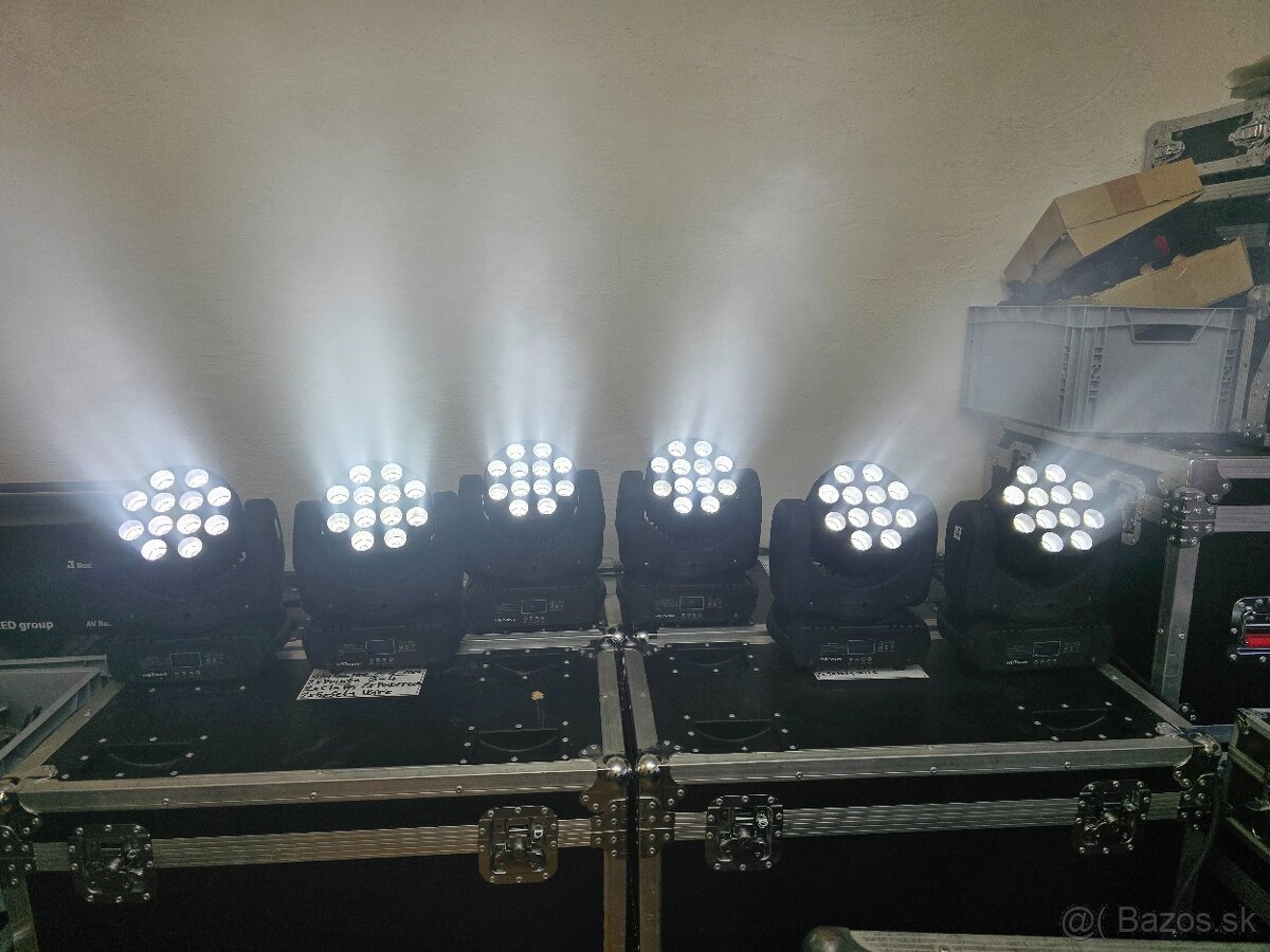 LED Beam Pixel 12x12W RGBW 12ks 2x case - 13