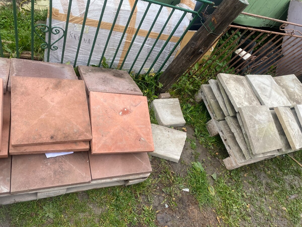 Zámková dlažba , okrasné tvárnice , betónové strešný - 13