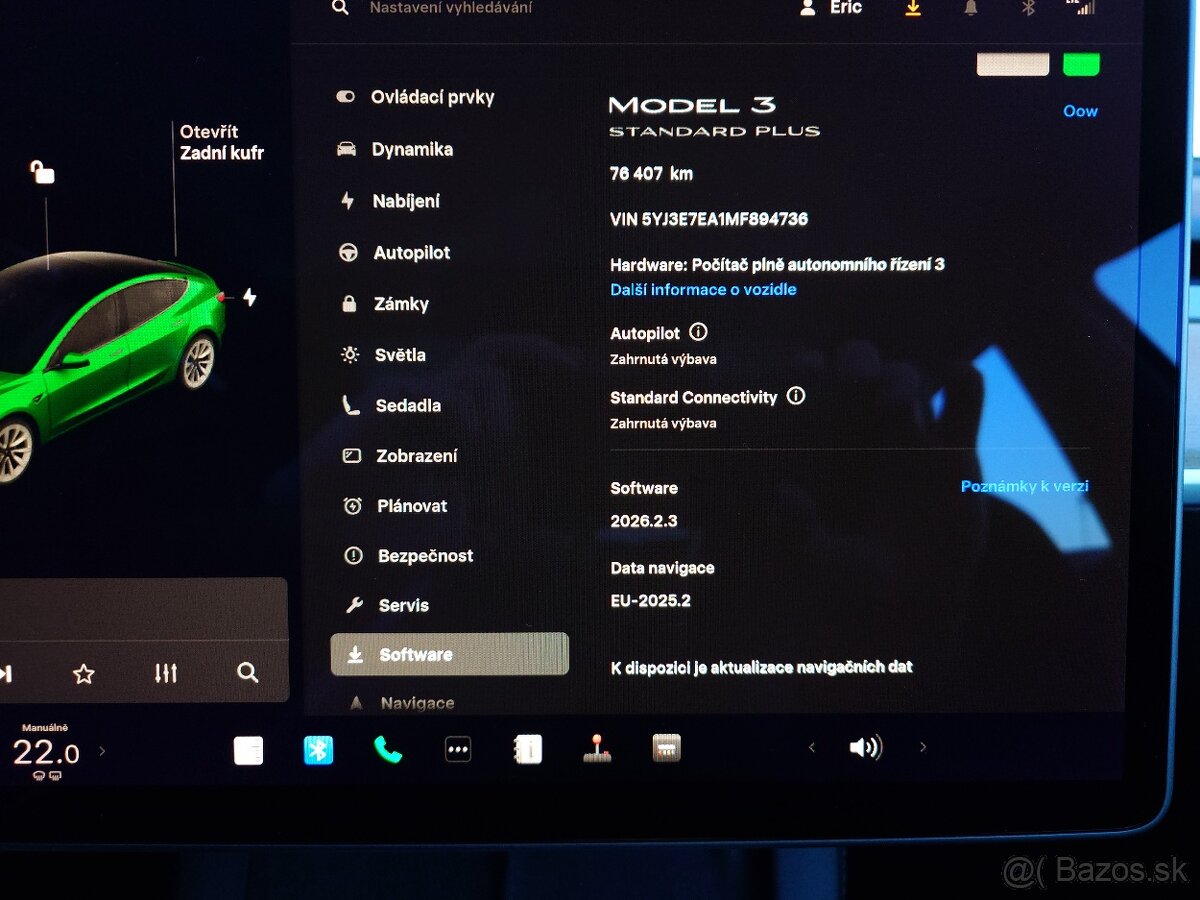 Tesla Model 3 Standard Range Plus 208 kW (ODPOČET DPH) - 13