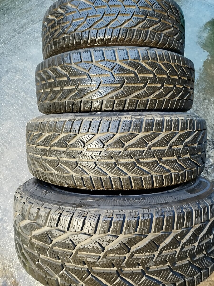 plechove disky 6,5Jx16 a zimne pneu 205/60R16 - 13