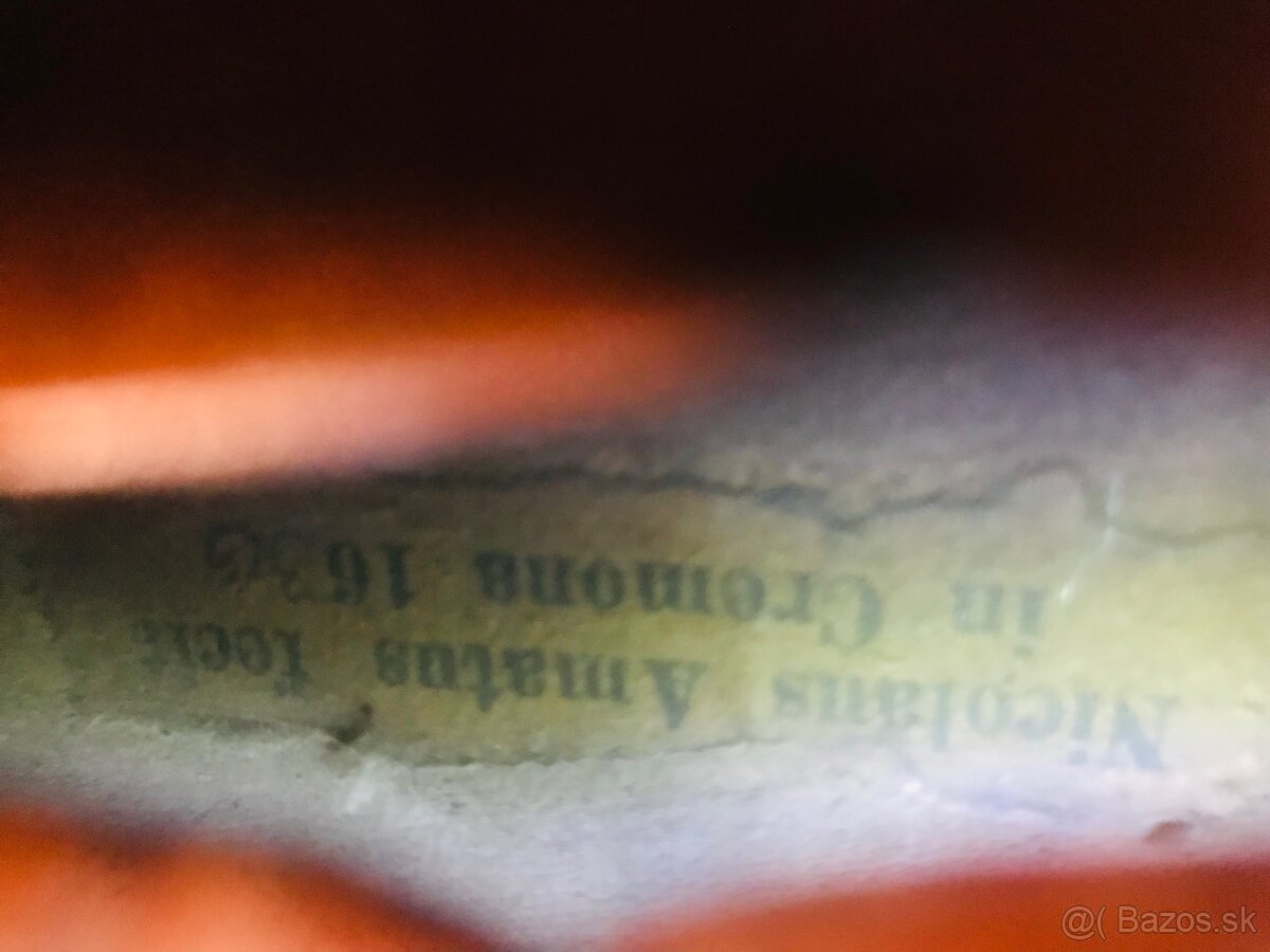 Staré husle4/4 Amati - 13