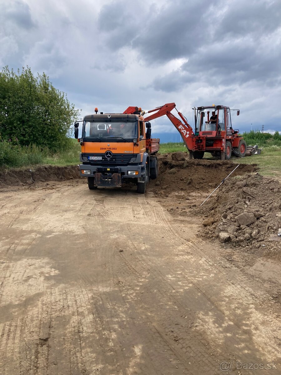 Výkopové práce / Terénne úpravy / Spevnené plochy - 13