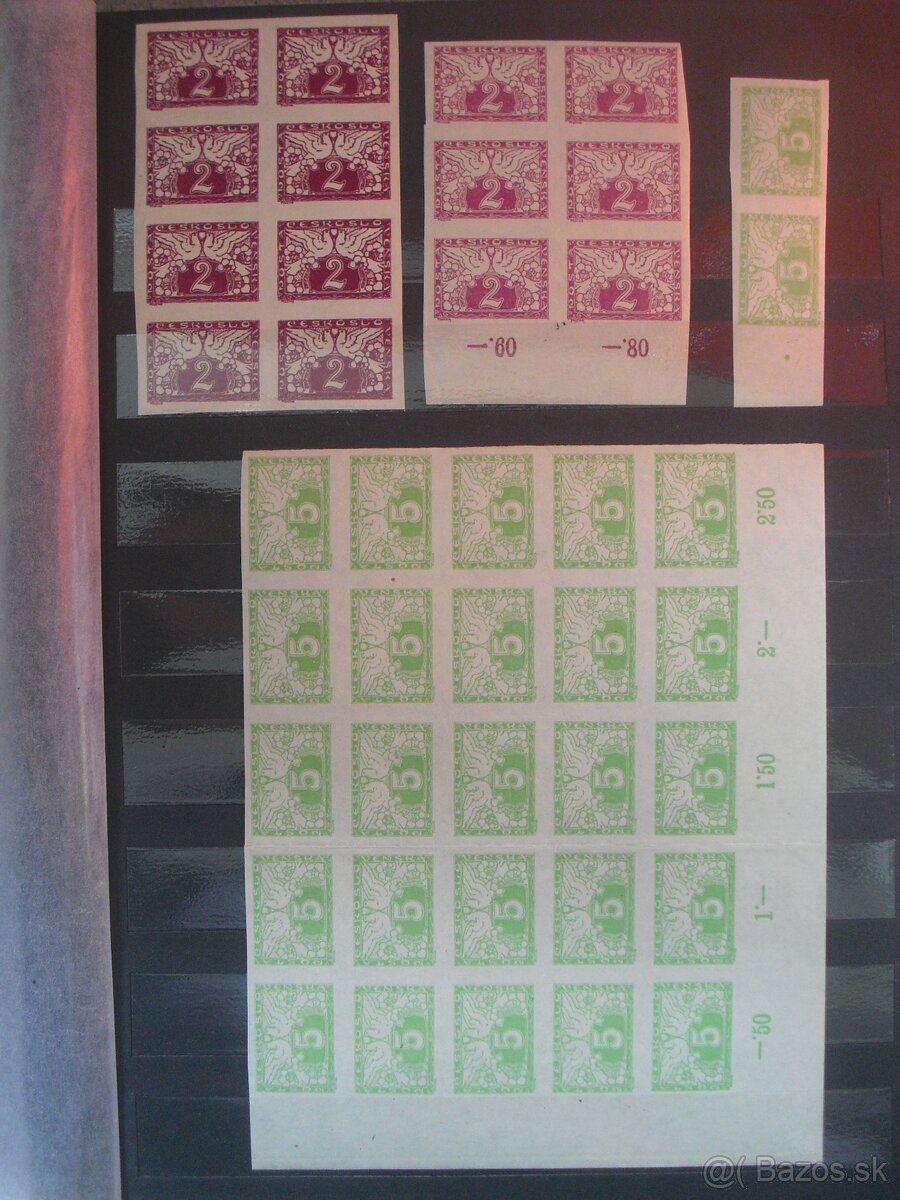 predam Postove Archy CSR 1918 1919 + Alfons Mucha - 13