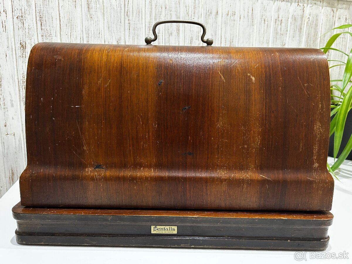 Starožitný šijací stroj Frister & Rossmann - 13