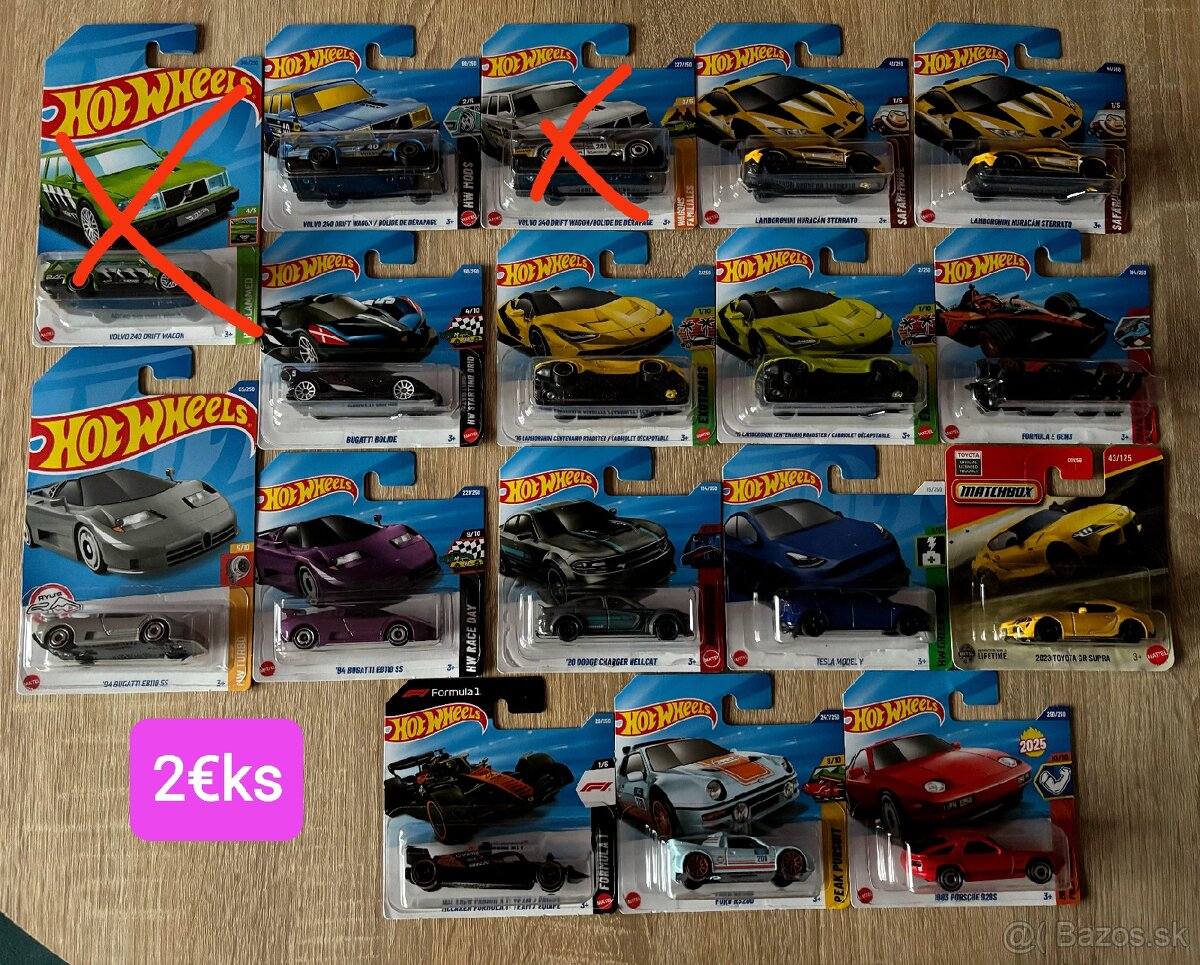 Zbierka Hot Wheels autíčok - 13