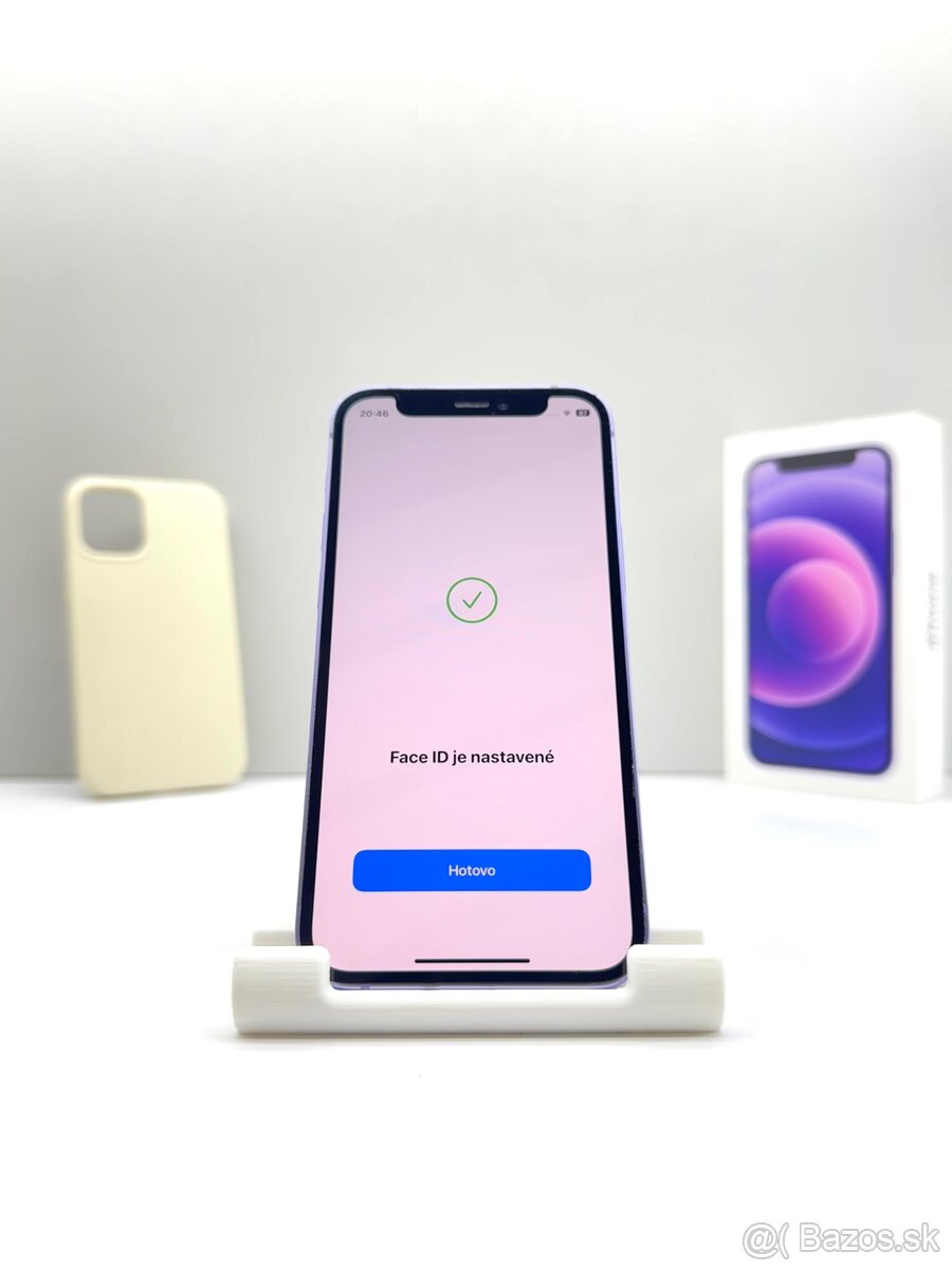 iPhone 12 MINI PURPLE 100% NOVÁ BATÉRIA - 13