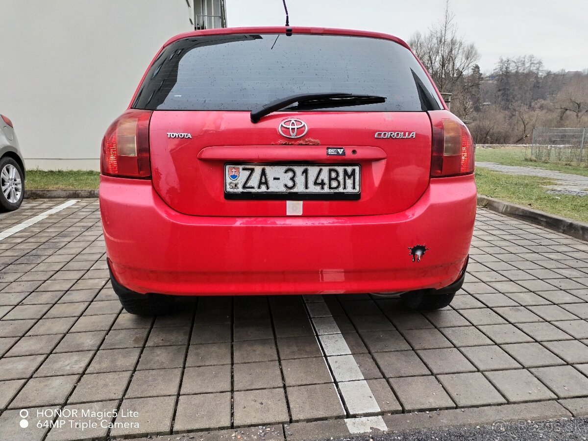 Toyota corolla e12 - 13