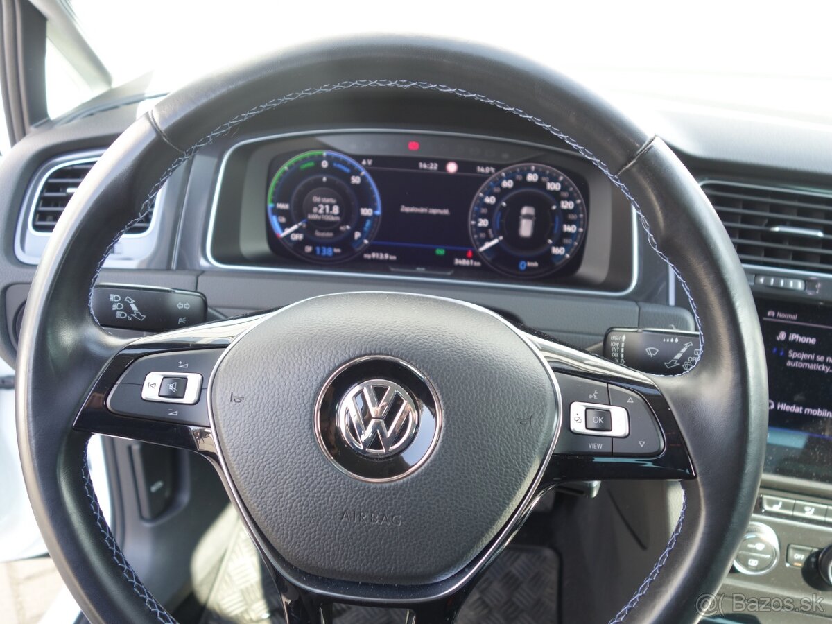 Golf VII Lim. e-Golf, 100kW, Virtual kokpit, DPH - 13