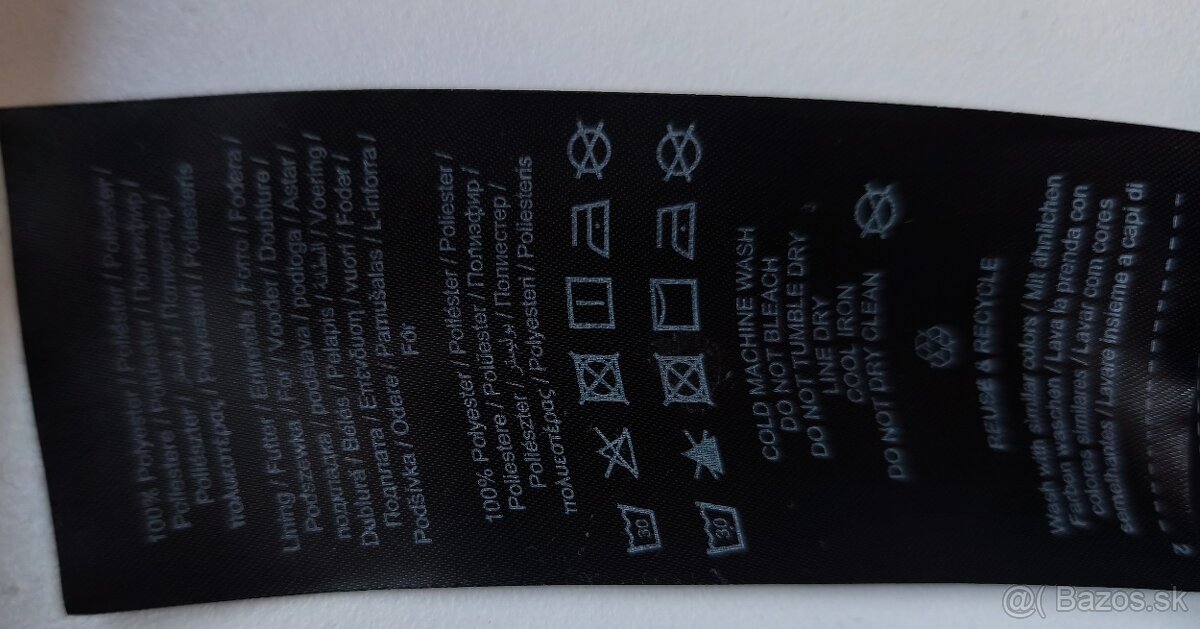 Čierne vzorovaná šaty - 13