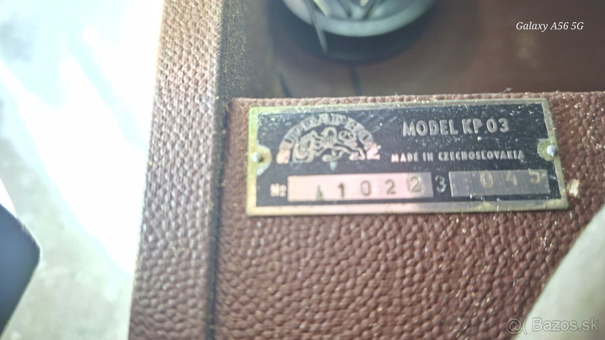 Supraphon gramofon KP03 Tesla. - 13