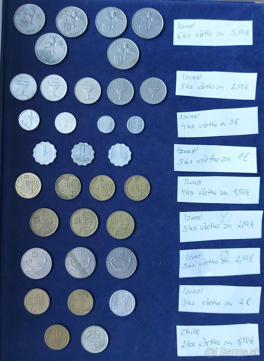 Zbierka mincí - svet - 13