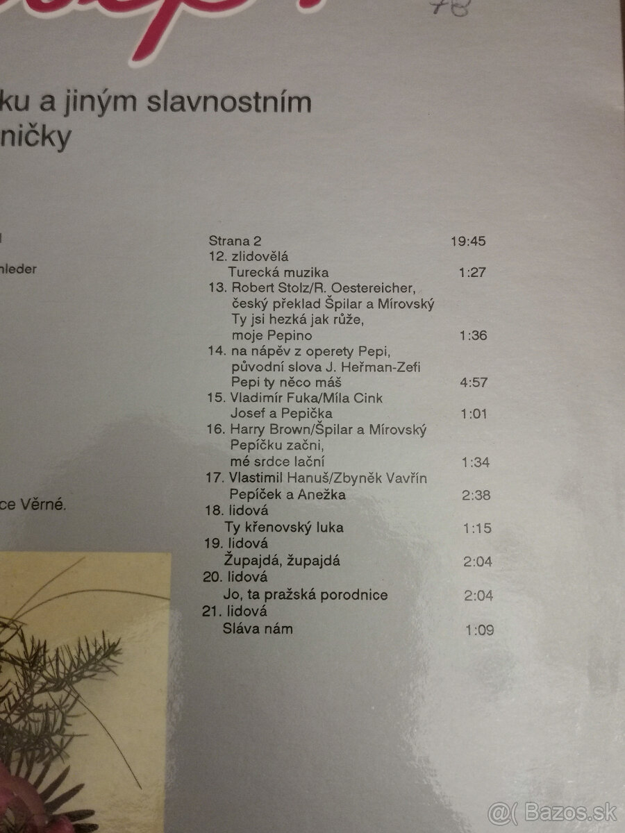 LP platne Ľudovky 2 - 13