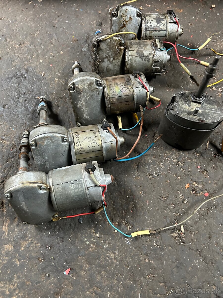 Motorčeky kúrenia, stieračov, na maják - 13