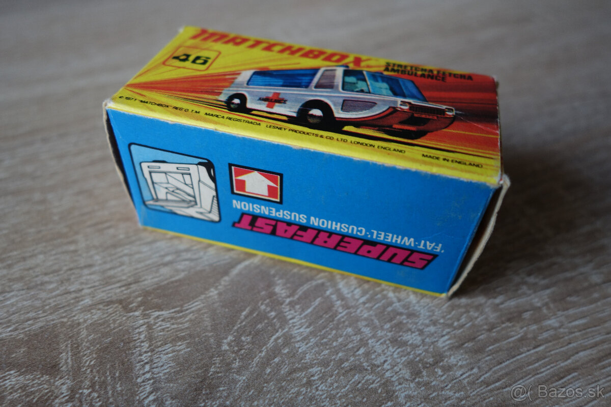 Matchbox Superfast No. 46 Stretcha Fetcha Ambulance - 13