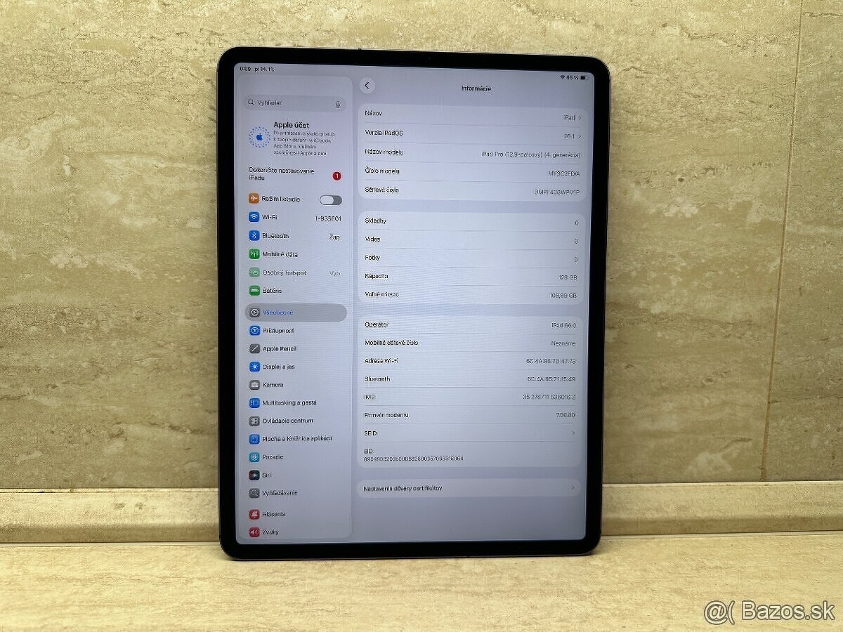 iPad Pro 12,9-palcový (4.gen) 128gb Cellular - 13