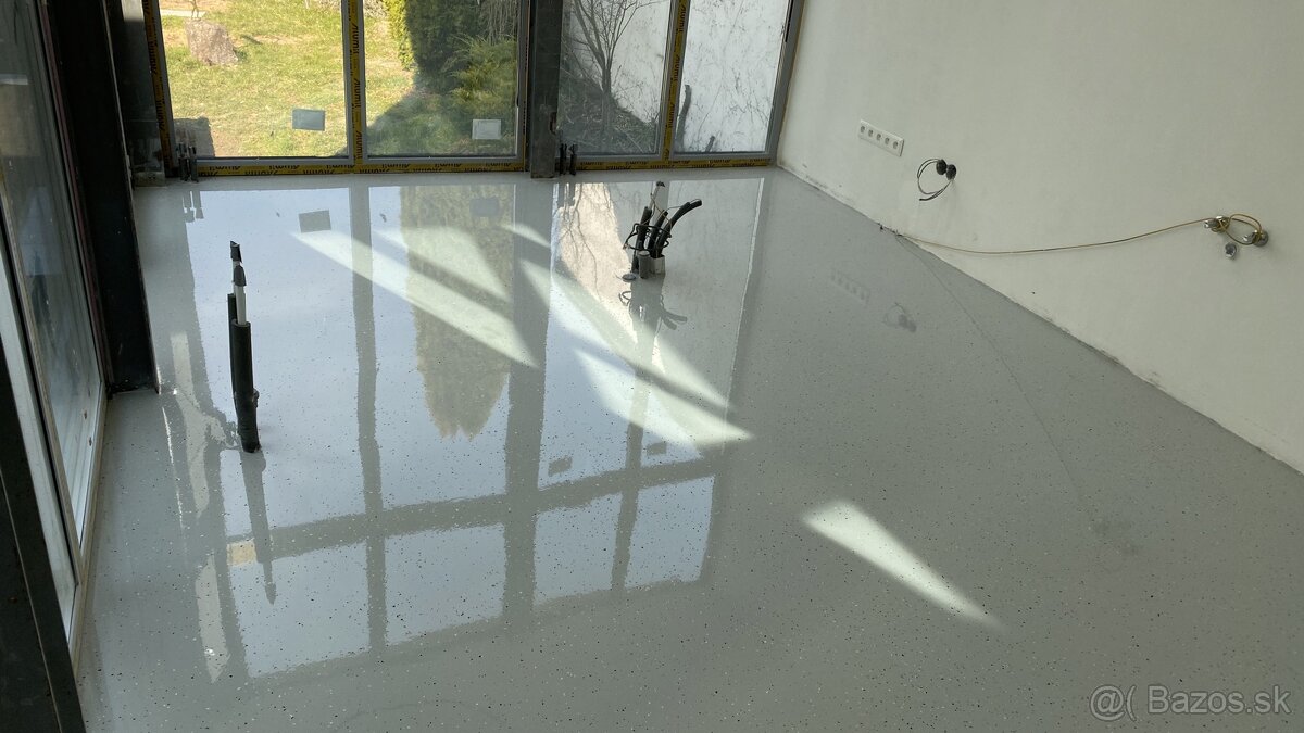Liata epoxidová podlaha - 13