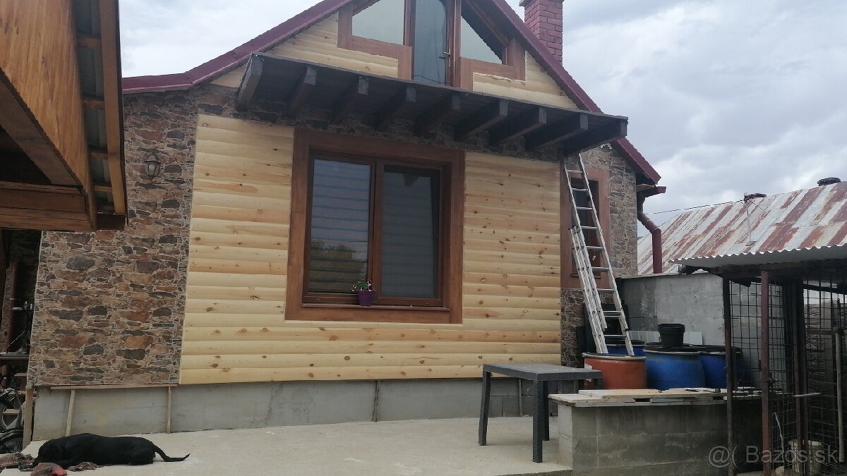Obijeme aj Vašu chyžku zrubovým,tatranským obkladom - 13