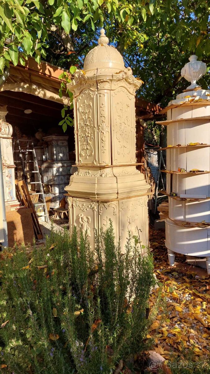 Kachlova pec starožitná - 13