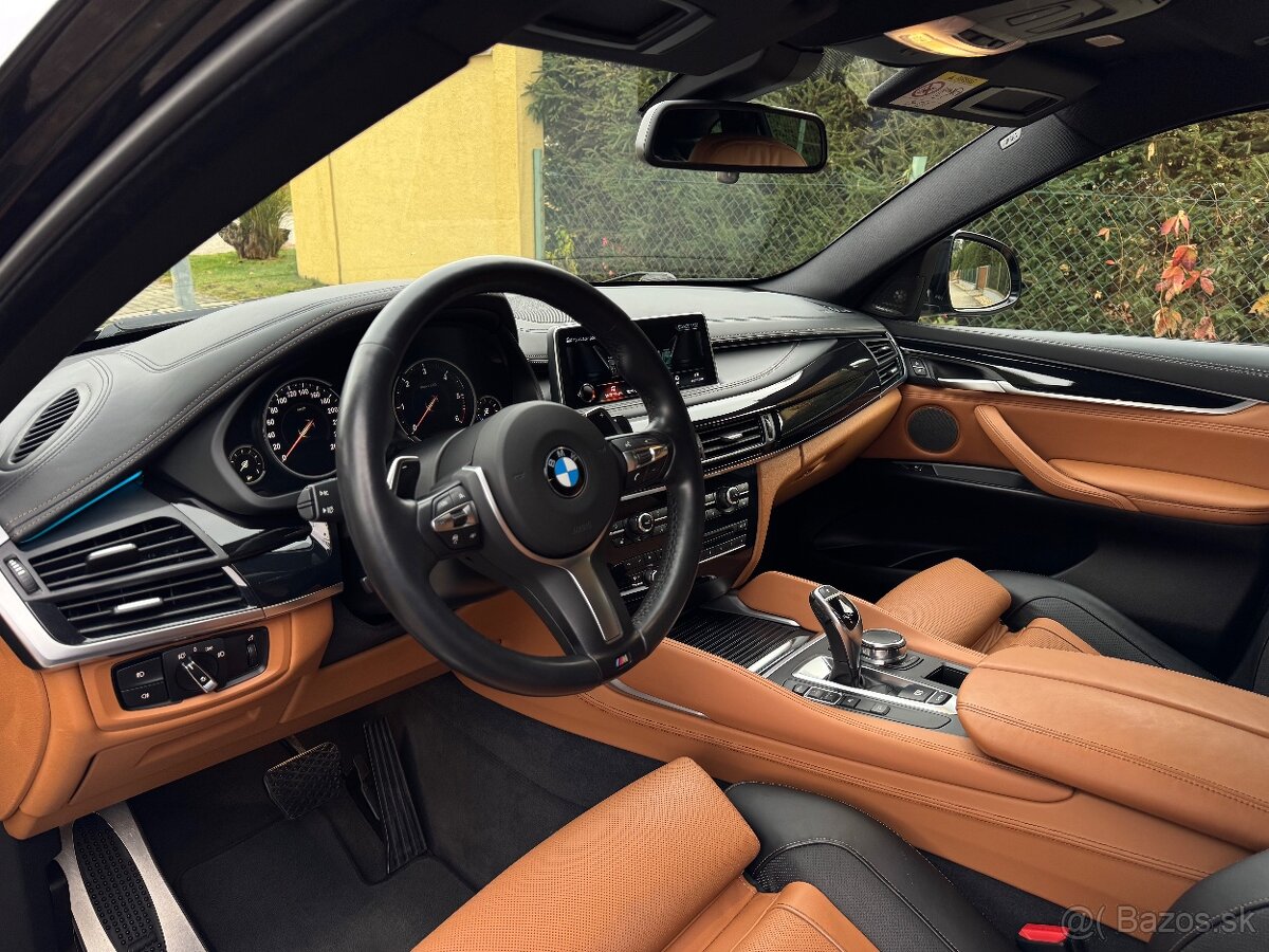 BMW X6 F16 40d xDrive M-packet INDIVIDUAL Black Optic packet - 13