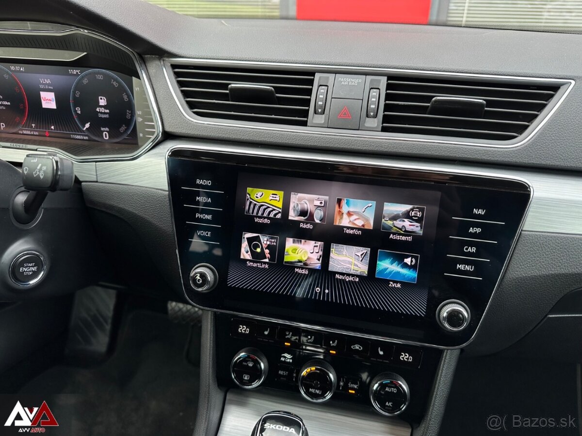 Škoda Superb 2.0 TDI DSG, Pôvodný lak, 115 870km, SR - 13