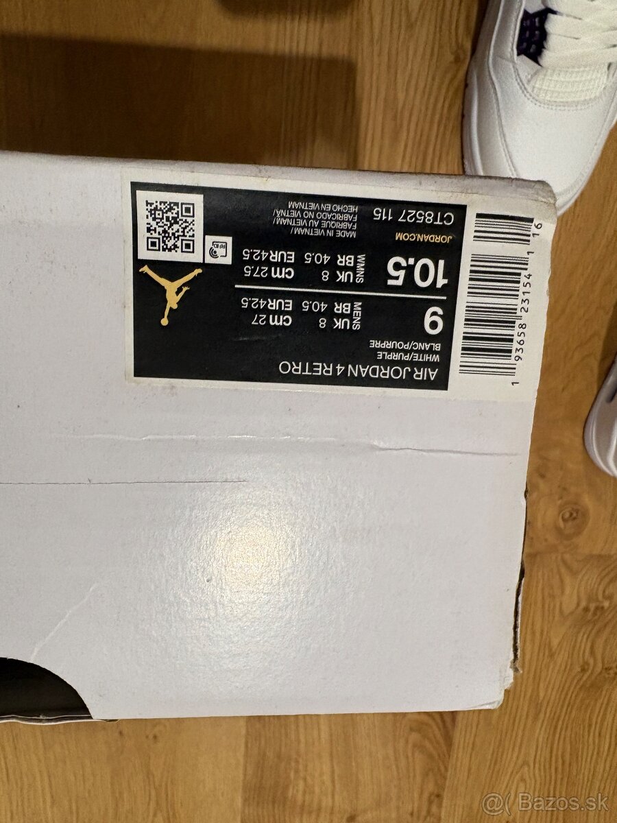 Jordan 4 metalic purple - 13