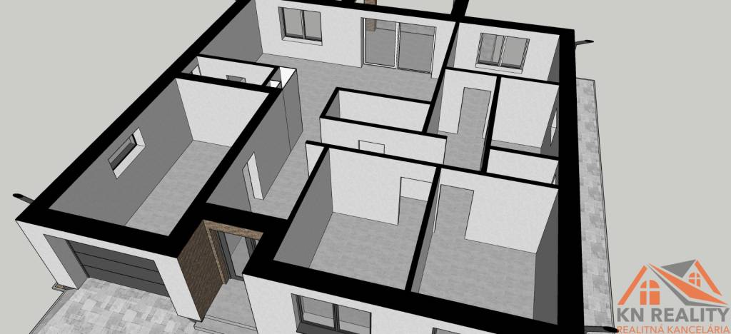 NOVOSTAVBA ( PROJEKT) vo výstavbe Bajč - 13