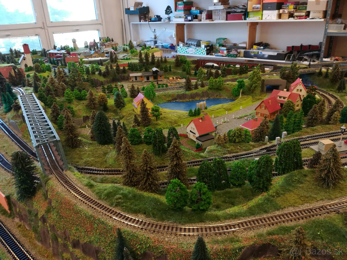 Kolejiště TT+N 350x220 cm - 13