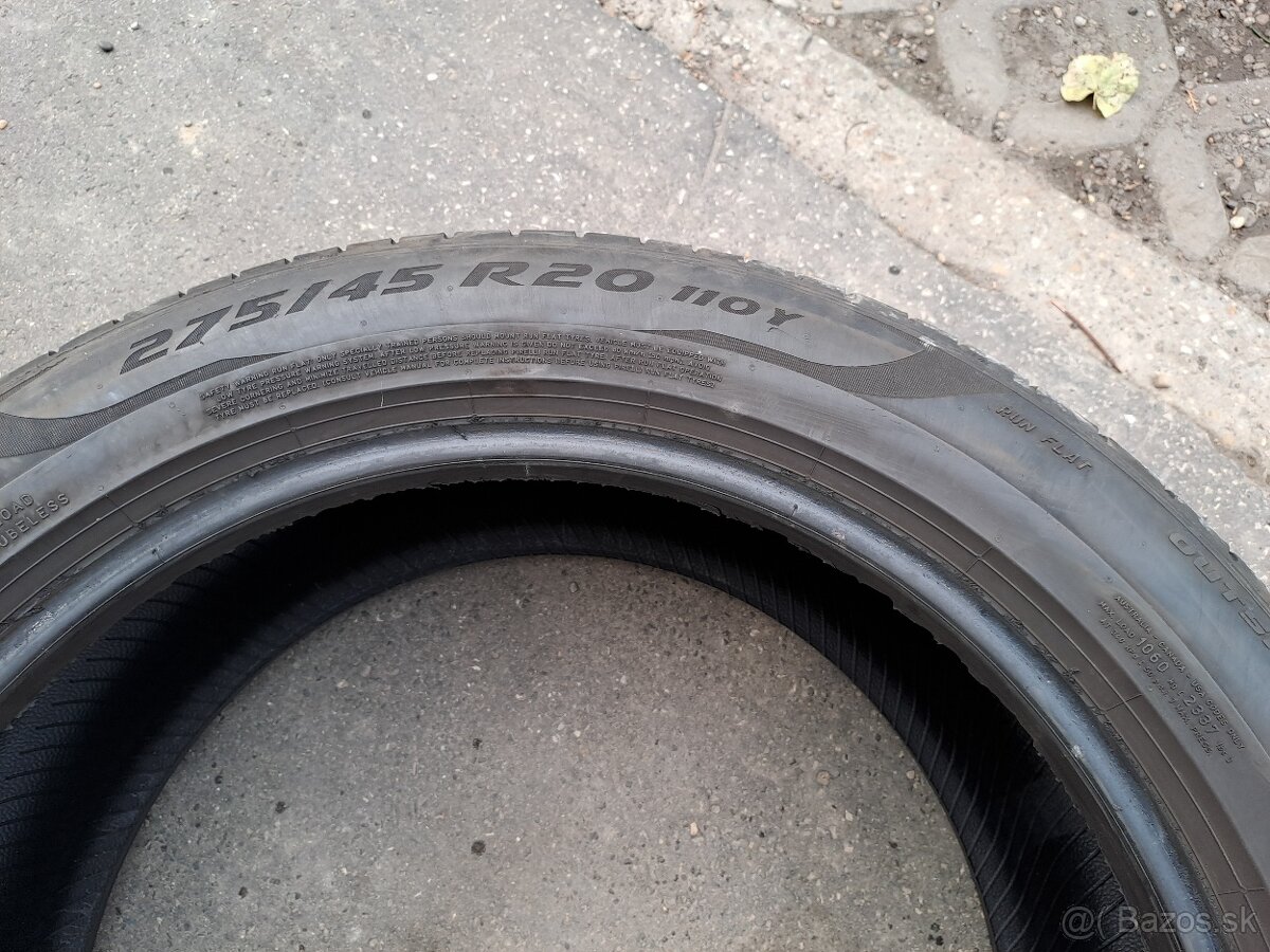 Letné Pirelli Pzero 275/45/20 a 305/40/20 RFT - 13
