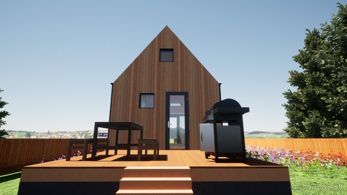 Chata škandinávsky štýl - 13