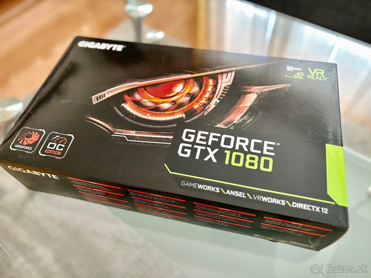 Gigabyte GeForce® GTX 1080 G1 Gaming 8G - 13