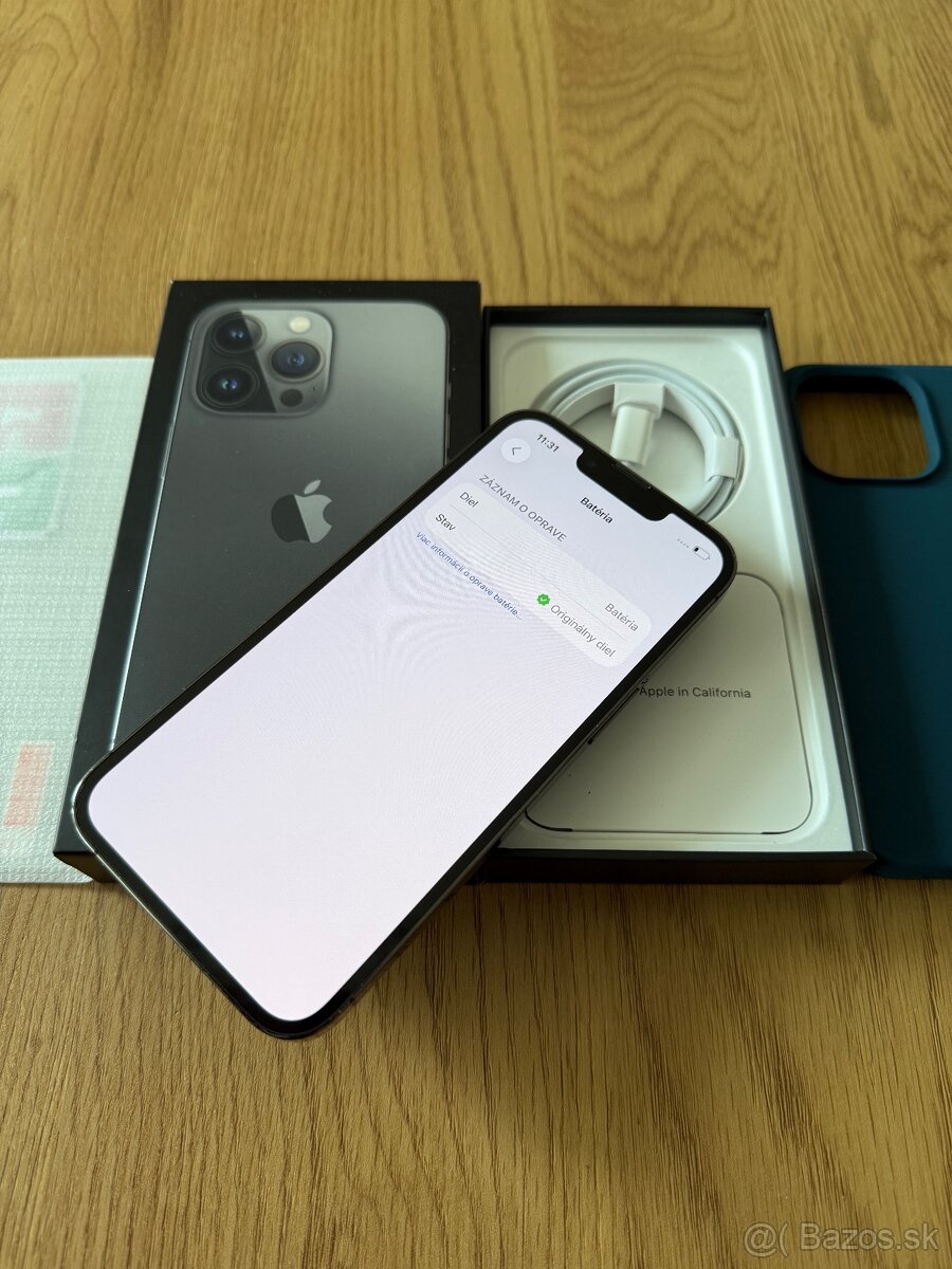 iPhone 13 Pro 128 gb Graphite - komplet príslušenstvo,zaruka - 13